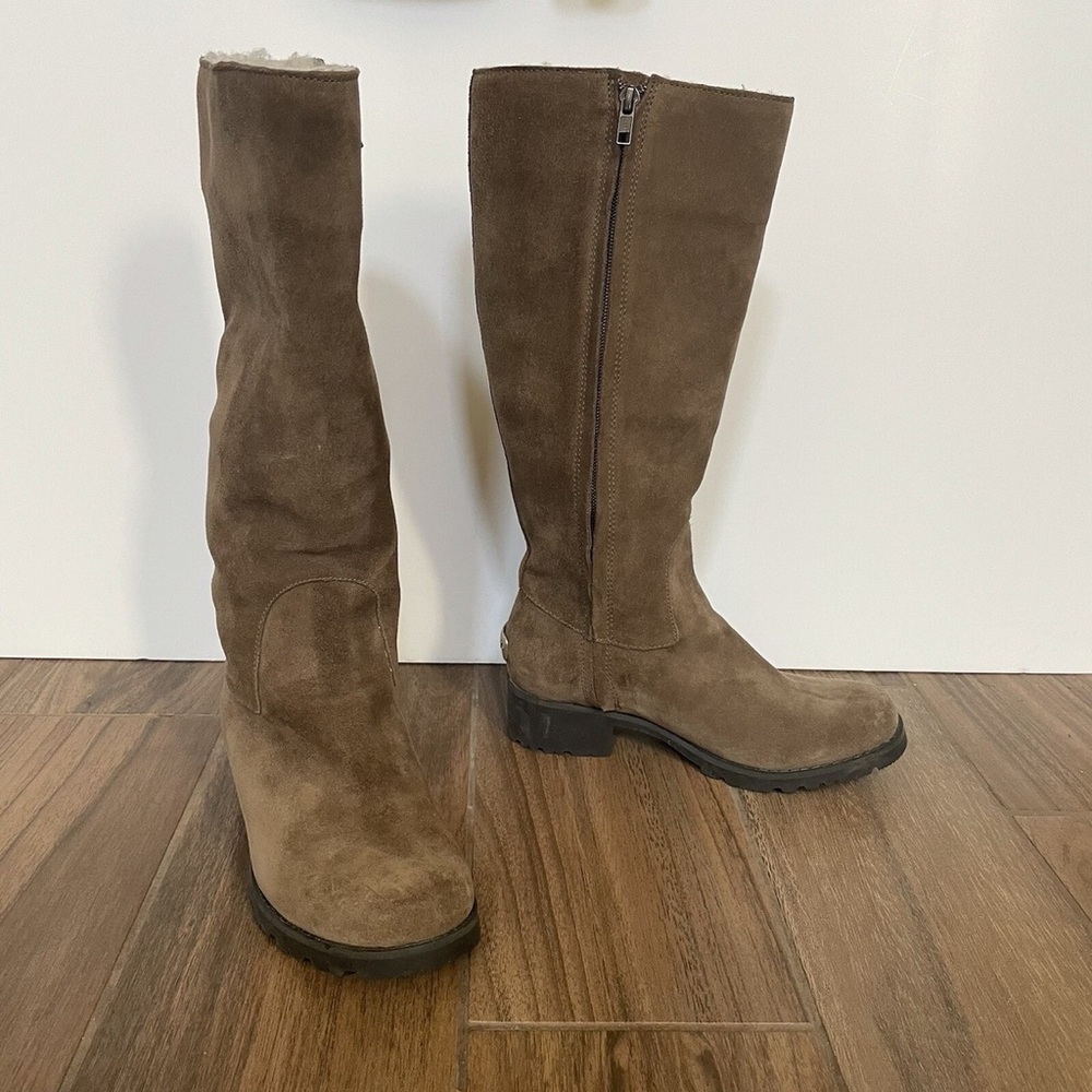 UGG Chestnut Suede Winter Boots